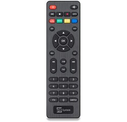 TELE System 58035006 telecomando IR Wireless Sintonizzatore TV Pulsanti