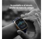 Apple Watch Ultra 3 GPS + Cellular 49mm Cassa Titanio Nero con Band Ocean Nero