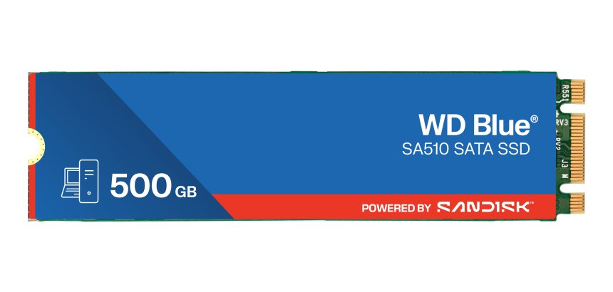SanDisk Blue WD SA510 500 Go M.2 Série ATA III