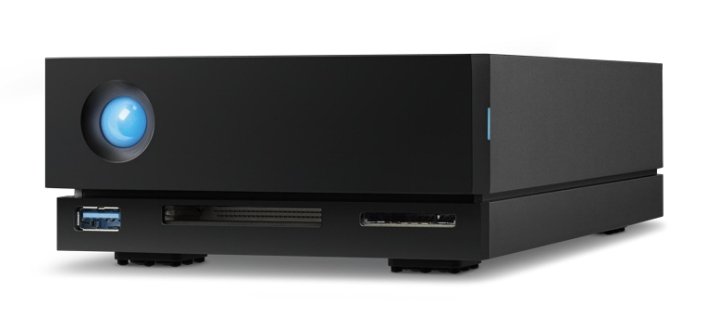 LaCie 1big Dock externe harde schijf 10 TB 7200 RPM USB Type-A 3.2 Gen 1 (3.1 Gen 1) Zwart