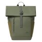 Rivacase Eden backpack Travel backpack Olive PU leather, Polyester, Recycled polyethylene terephthalate (rPET)
