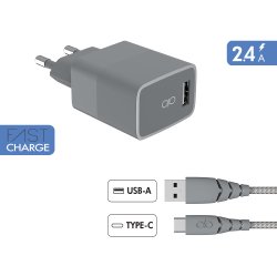 FORCE CASE FPCSCBLAC1.2MRG chargeur d'appareils mobiles Gris