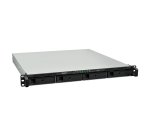 Synology RackStation RS826+ serveur de stockage NAS Rack (1 U) AMD Ryzen V1500B 4 Go DDR4 0 To DiskStation Manager Noir, Gris