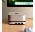 Satechi ST-GNMMES station d'accueil Avec fil USB 3.2 Gen 2 (3.1 Gen 2) Type-C Argent