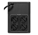 Eaton 5E Gen2 sistema de alimentación ininterrumpida (UPS) Línea interactiva 1,2 kVA 660 W 4 salidas AC