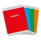 Cahier d'écriture piqué conquérant usage scolaire couverture vernie carte couchée a5+ 17x22cm 96 pages 90g séyès