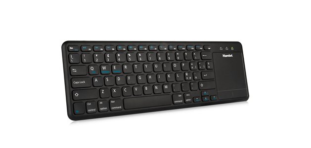 Hamlet XKK400ITA tastiera TV RF Wireless QWERTY Italiano Nero