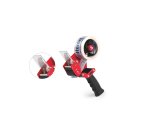 Artiglio 3025 dispenser nastro adesivo Nero, Rosso
