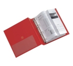 SEI Rota Stelvio ring binder A4 Red