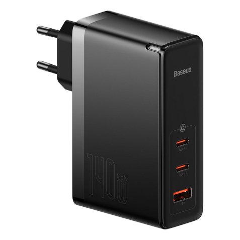 Baseus GaN5 Pro Universal Negro Corriente alterna Carga rápida Interior