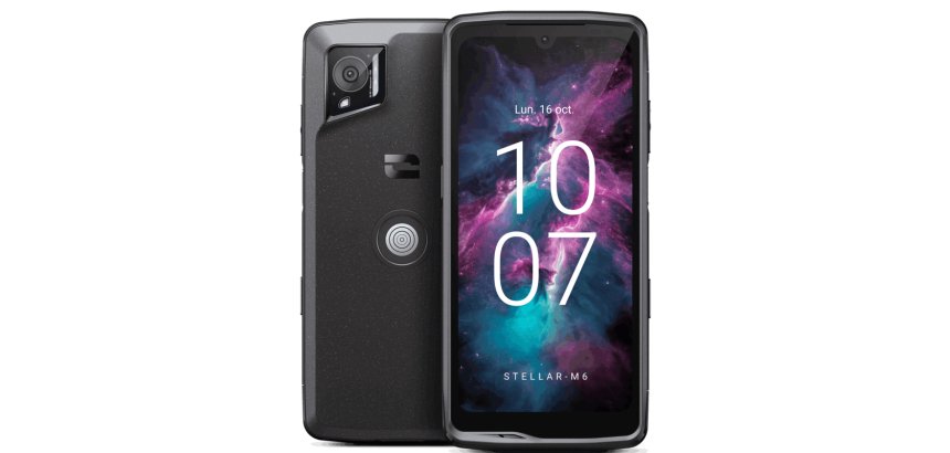 Crosscall Stellar-M6 15,5 cm (6.1") Double SIM Android 14 5G USB Type-C 6 Go 128 Go 4500 mAh Noir