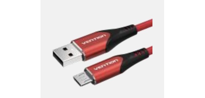Vention COARG cable USB USB 2.0 1,5 m USB A Micro-USB B Negro, Rojo