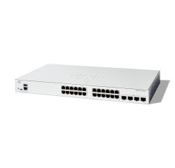 Cisco C1200-24T-4G commutateur réseau Géré L2/L3 Gigabit Ethernet (10/100/1000) Blanc