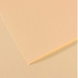 Papier dessin canson feuille mi-teintes n 111 grain        gelatine haute teneur coton   160g 50x65cm unicolore ivoire