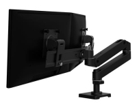 Ergotron LX Pro Series 45-684-292 soporte para monitor 68,6 cm (27") Escritorio Negro