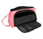 Trousse large antartik avec poche frontale grande         ouverture 110x85x200 mm       corail