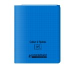 Cahier A Rabat Conquerant Classique Agrafe 170X220 48P 90G Seyes Polypro