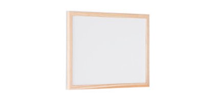 Tableau blanc, cadre en bois, (L)400 x (H)300 mm