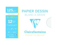 Dessin à Grain pochette 12F A4 125g