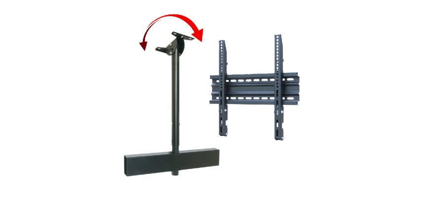 OMB 07020 soporte para TV 152,4 cm (60") Negro