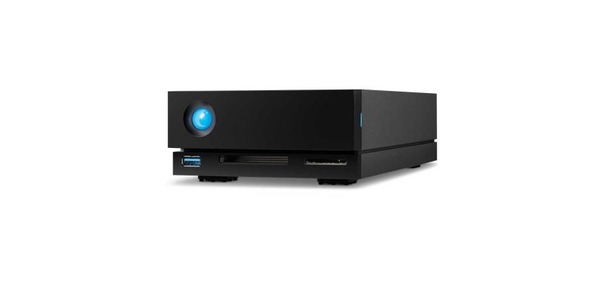 LaCie 1big Dock externe harde schijf 20 TB 7200 RPM 3.5" USB Type-A / USB Type-C 3.2 Gen 1 (3.1 Gen 1) Zwart