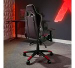 X Rocker 5126601 Siège pour jeu vidéo Fauteuil de gaming Siège rembourré Noir, Rouge