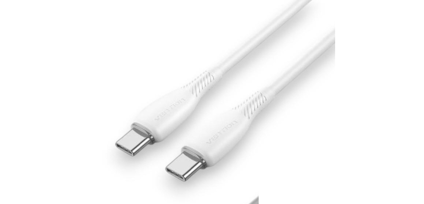 Vention TRVWF cable USB USB 2.0 1 m USB C 480 Gbit/s 60 W Blanco