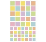 Gommette clairefontaine initial formes g om triques - pack collectivit  20 planches