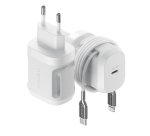 Cygnett CY4123PDWLCH Caricabatterie per dispositivi mobili Universale Bianco AC Ricarica rapida Interno