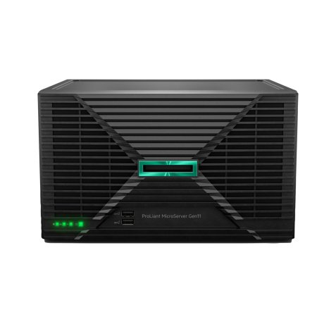 HPE ProLiant MicroServer Gen11 serveur 0 Go Ultra Micro Tower Intel Xeon E E-2414 2,6 GHz 16 Go DDR5-SDRAM 180 W