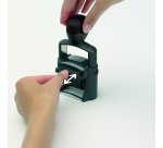 Cassette encrage trodat 6/50 pour tampon encreur printy    coloris noir pack 2 unites
