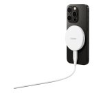 Cygnett ChargePuck Qi2.0 Cuffie, Smartphone Bianco USB Carica wireless Ricarica rapida Interno