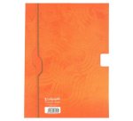 Cahier dessin calligraphe piqure couverture carte       offset 24x32cm 32 pages uni   120g