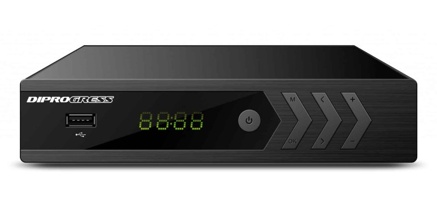 DIPROGRESS DPT220HD decodificatore Cablato Nero