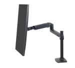 Ergotron LX Series LX DESK MOUNT LCD MONITOR ARM TALL POLE 86,4 cm (34") Escritorio Negro