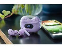 Intenso T313AE Auricolare True Wireless Stereo (TWS) In-ear Chiamate/Musica/Sport/Tutti i giorni USB tipo-C Bluetooth Viola