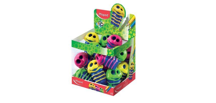 Maped 501700 pencil sharpener Manual pencil sharpener Assorted colours