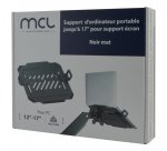 MCL MS3B99ASPCEU1709N Support de livres Supports de Laptop Noir 43,2 cm (17")