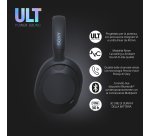 Sony ULT WEAR - Cuffie Bluetooth Wireless con ULT POWER SOUND, bassi profondi, Noise Cancelling, ottima qualità delle chiamate, durata della batteria fino a 30 ore, IOS e Android
