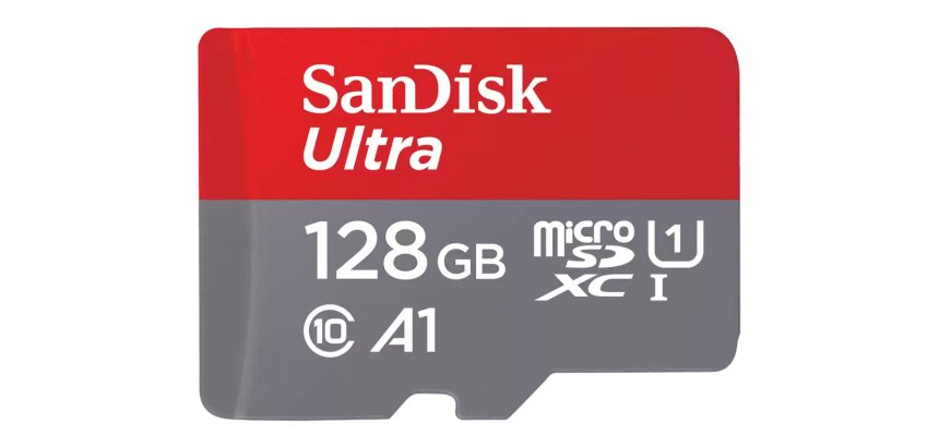 SanDisk Ultra 128 GB UHS-I Class 10 MicroSDXC Memory Card