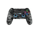Dragonshock Mizar Mimetico, Grigio Bluetooth Gamepad Analogico/Digitale PlayStation 4
