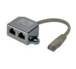 MCL Dedoubleur ethernet blinde câble de réseau Métallique