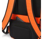 DICOTA P20471-18 sac à dos Noir, Gris, Orange Polyéthylène téréphtalate recyclé (rPET)