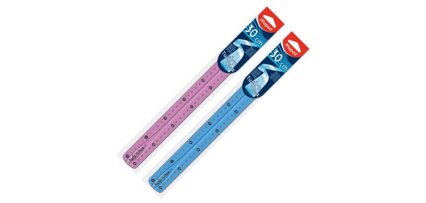 Maped 27900 righello 300 mm Plastica Blu, Viola