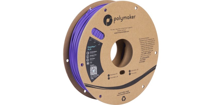 Polymaker PA06009 3D-Druckmaterial Polylactid (PLA) Violett 750 g