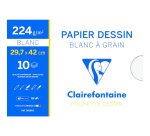Dessin à Grain pochette 10F A3 224g