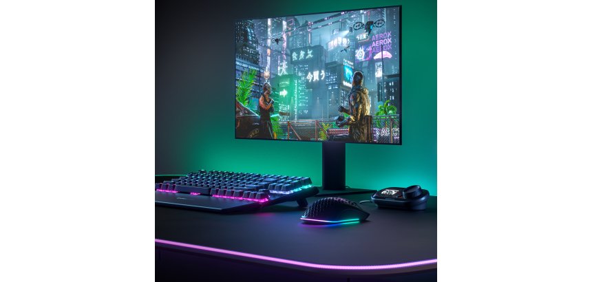 Steelseries Aerox 3 Wireless mouse Gaming Right-hand RF Wireless + Bluetooth Optical 18000 DPI