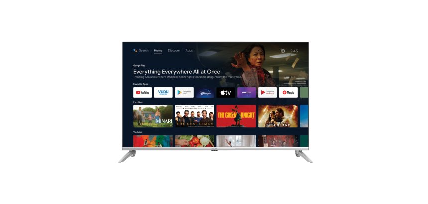 Strong 43UD6593 109.2 cm (43") 4K Ultra HD Smart TV Wi-Fi Silver 250 cd/m²