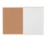 Bi-Office MX04106010 whiteboard 600 x 450 mm Lacquered steel/Cork Magnetic