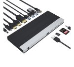 DLH DY-SA5030 station d'accueil Avec fil USB 3.2 Gen 1 (3.1 Gen 1) Type-C Noir